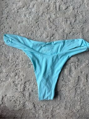Seafoam Blue High-Cut Bikini Bottom — Women’s Swimwear